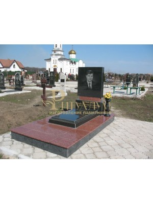 Памятник комбинированный 03 — ritualum.ru